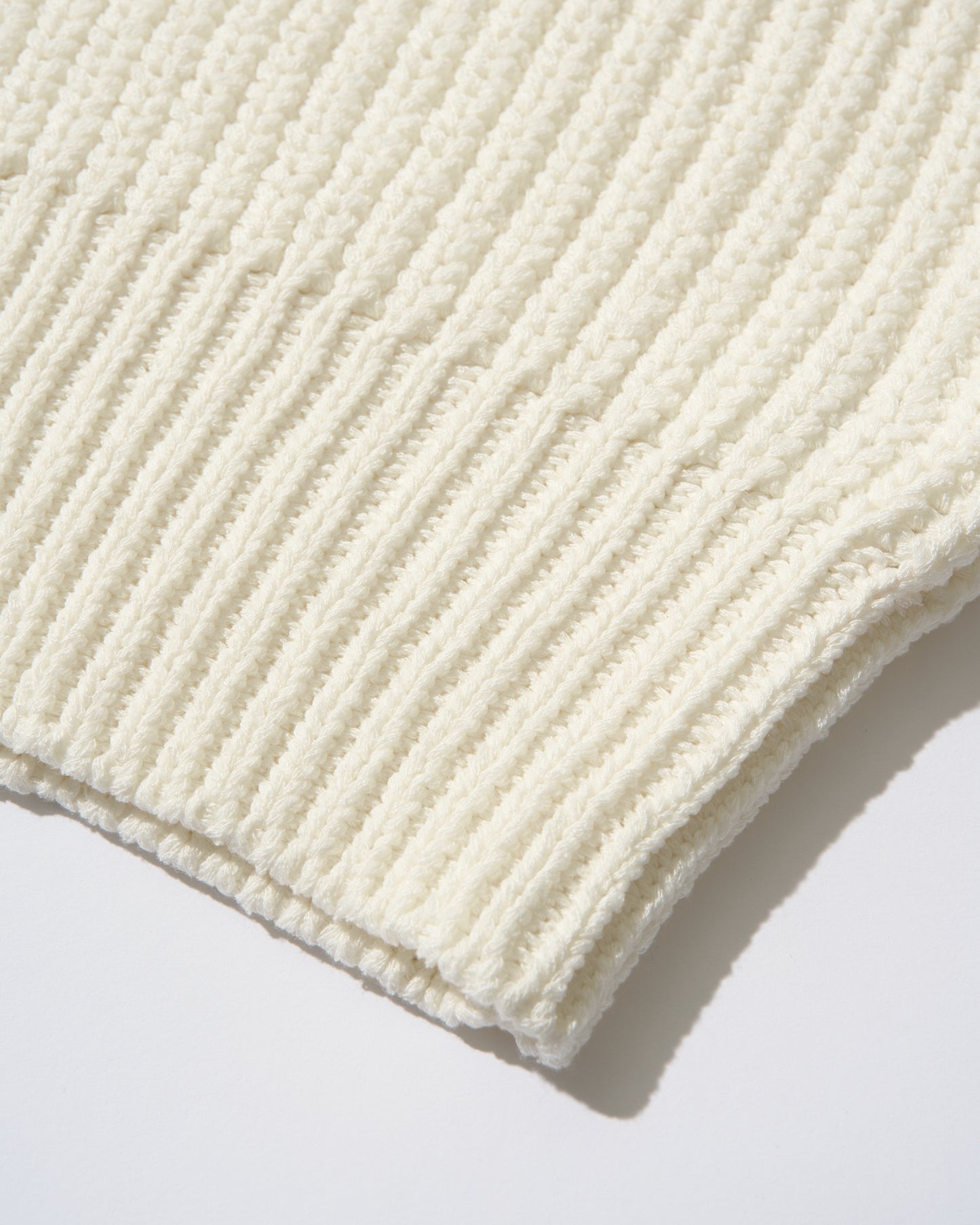 Raw Linen Knit Top Tank white