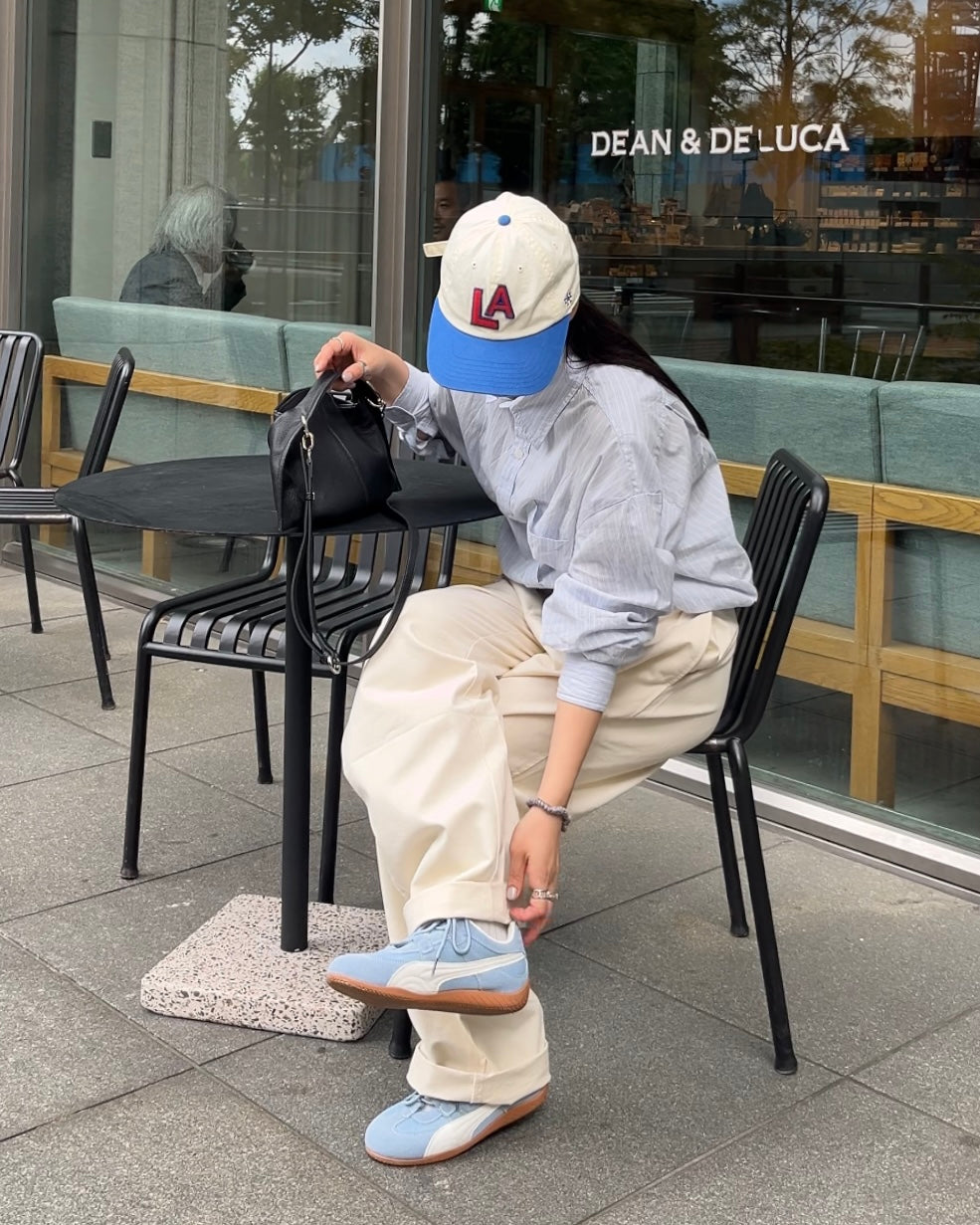 stripe day off shirt