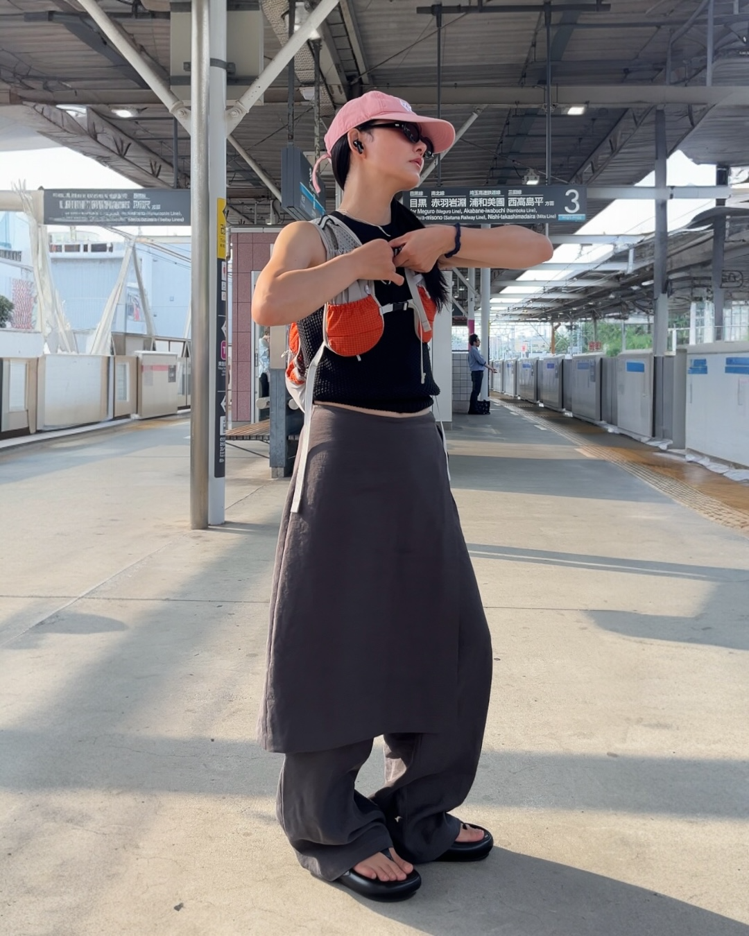 runner active vest orange