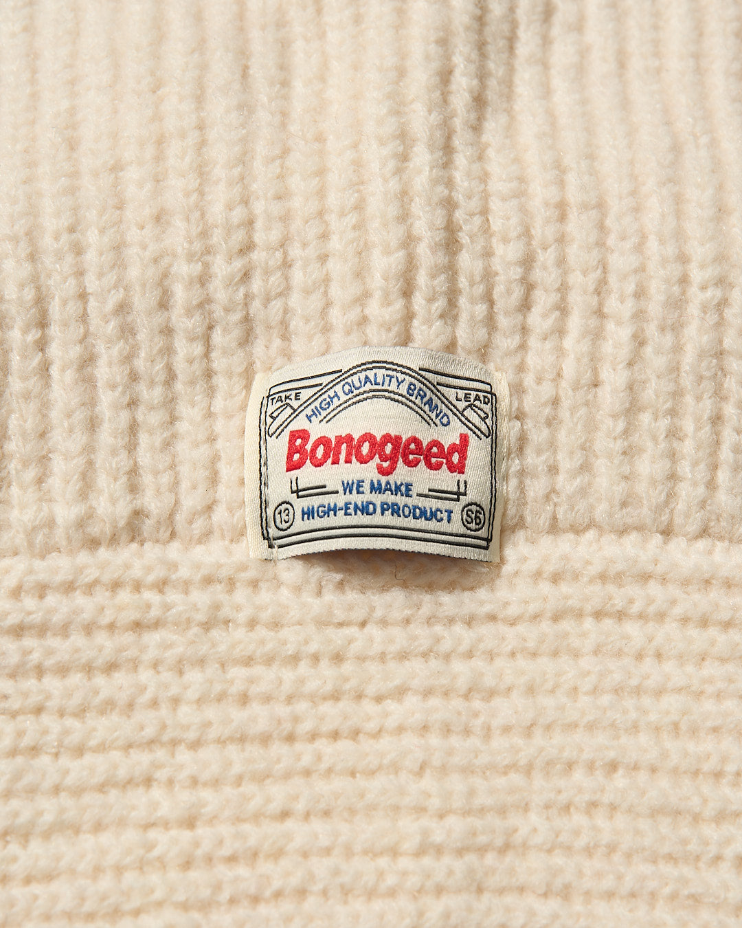 Pure Wool Balaclava Ivory