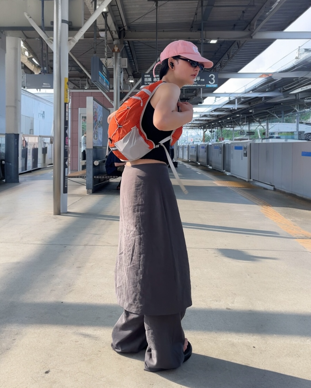 runner active vest orange