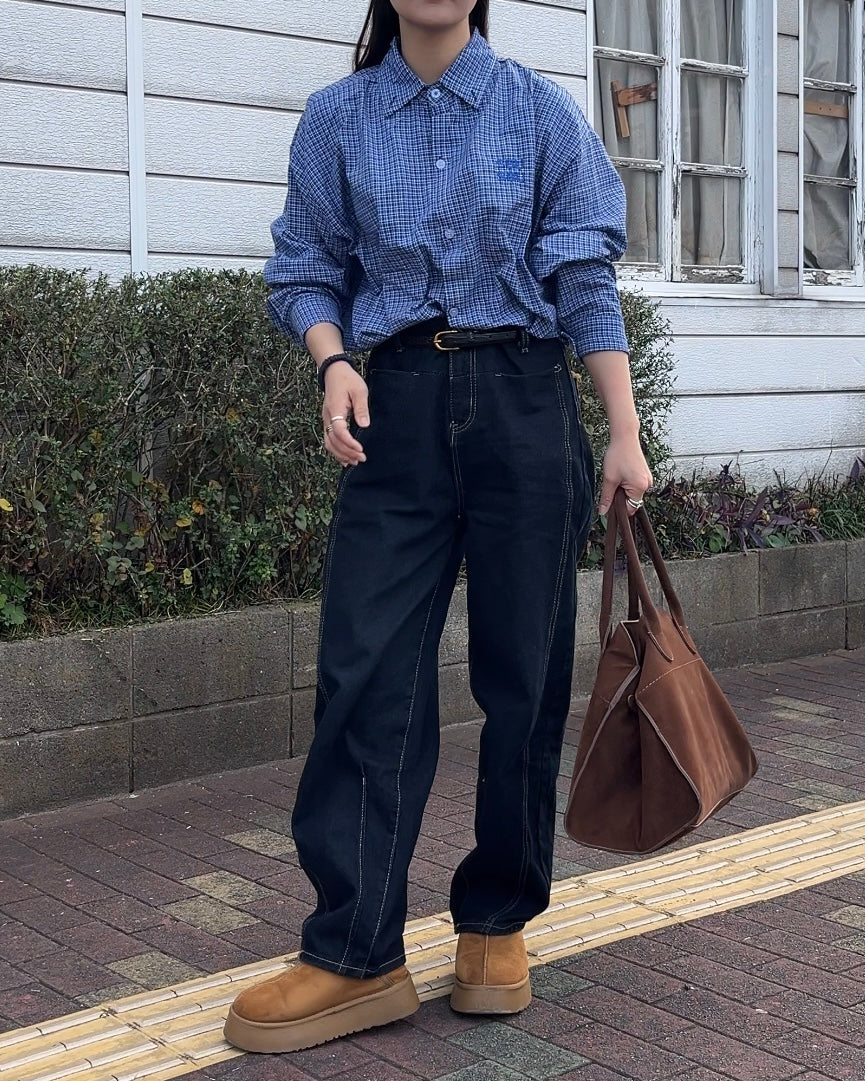 gun club check shirt