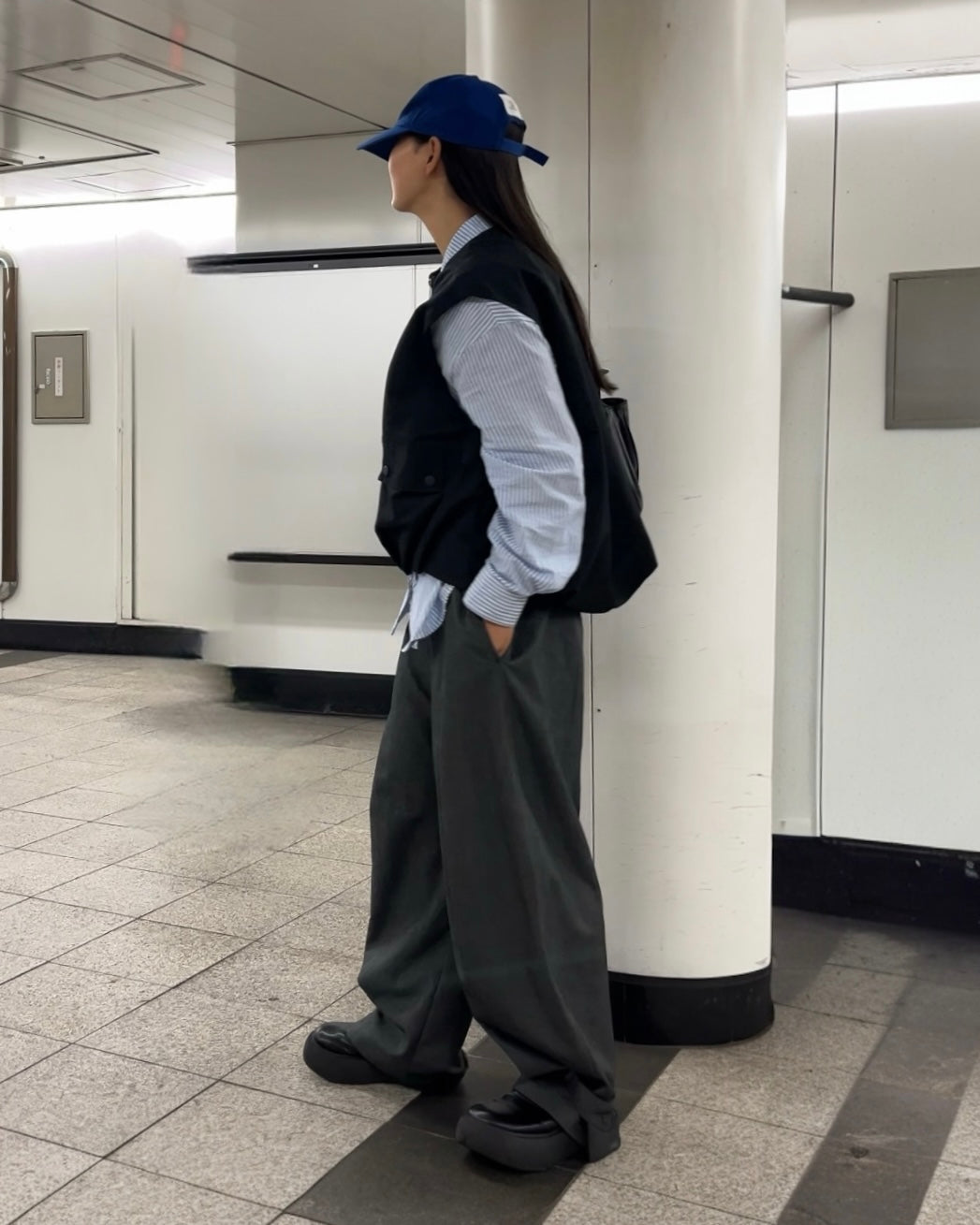 2way botann slacks gray