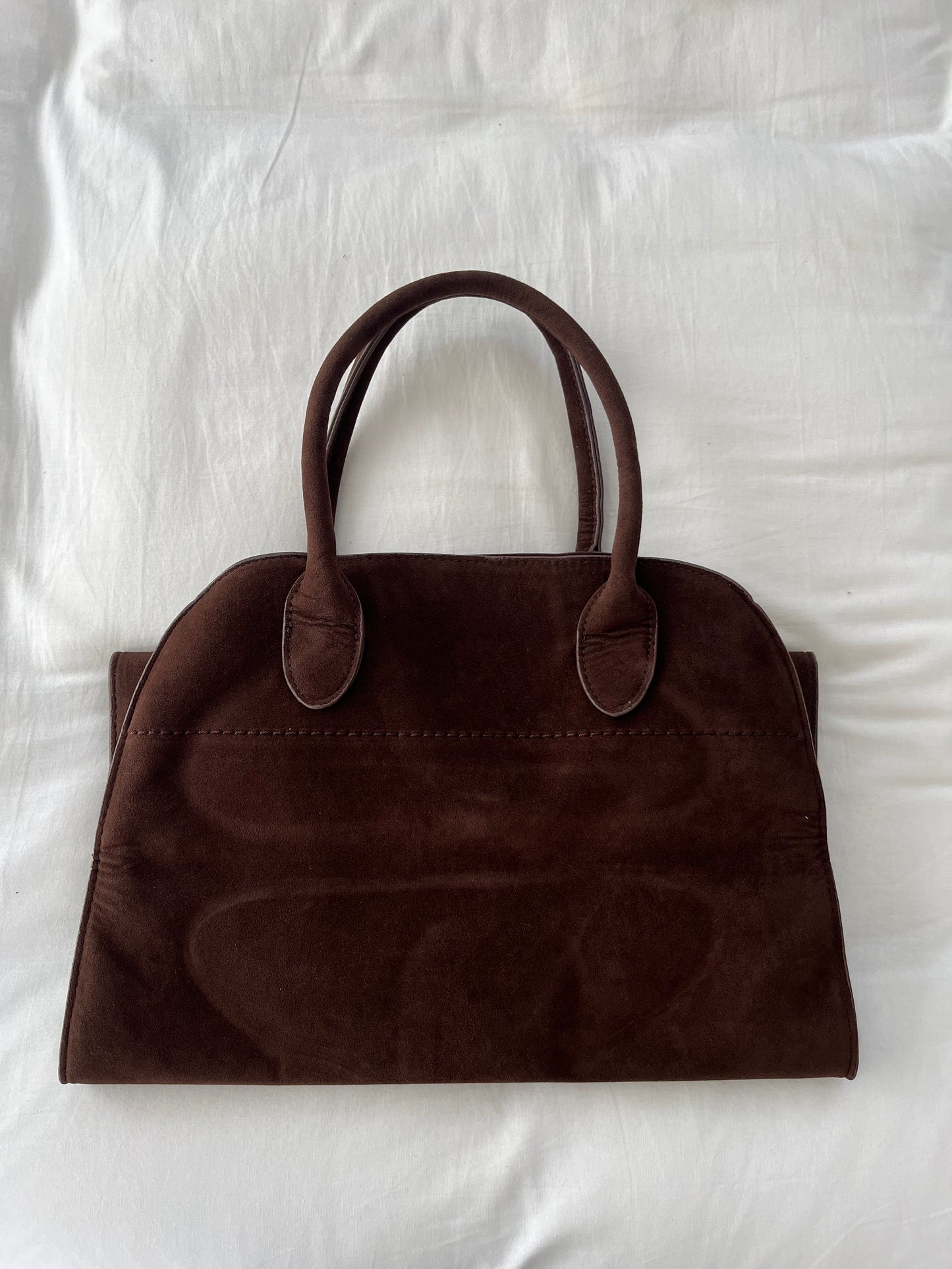 handle boston bag brown