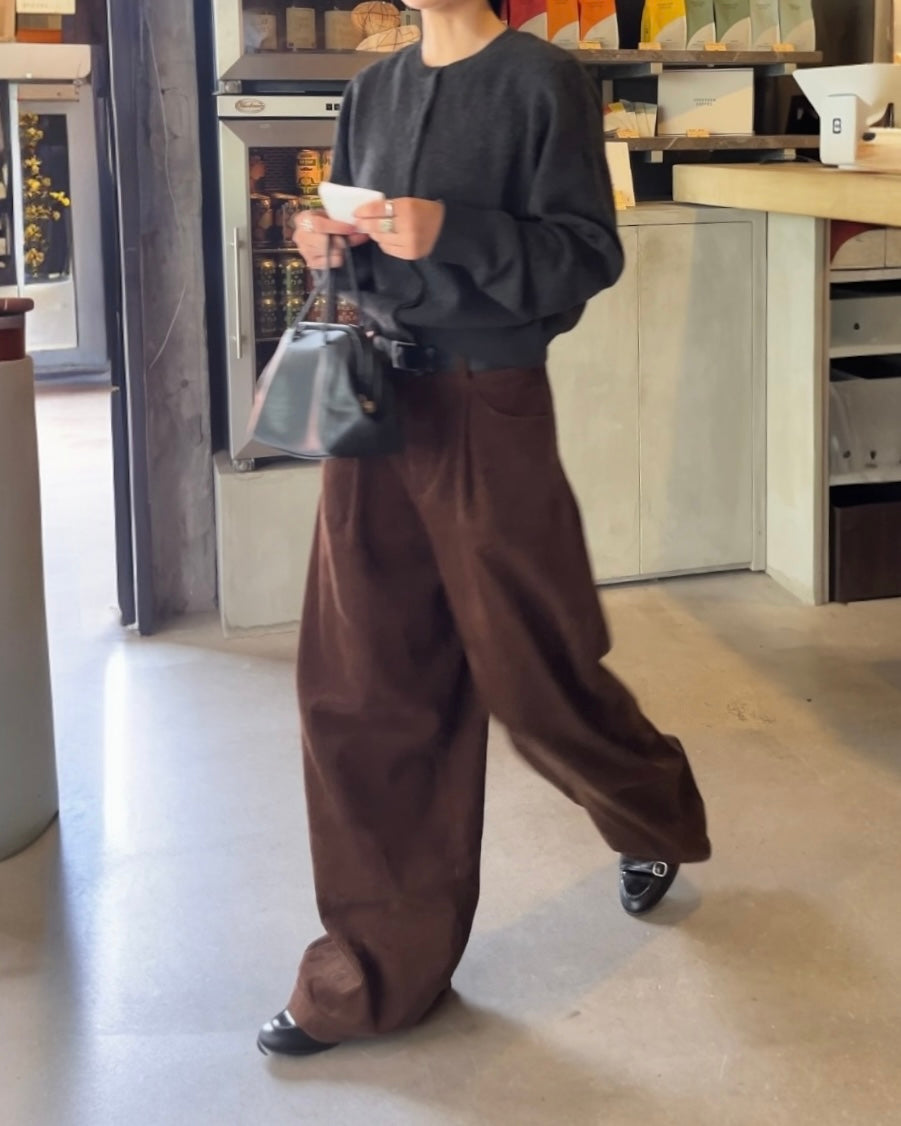 ☆人気☆【OPEN YY】☆CORDUROY LOOSE BOOTCU.T☆ 予約]corduroy lose pants 10月上旬～中旬入荷 – A.subjjject