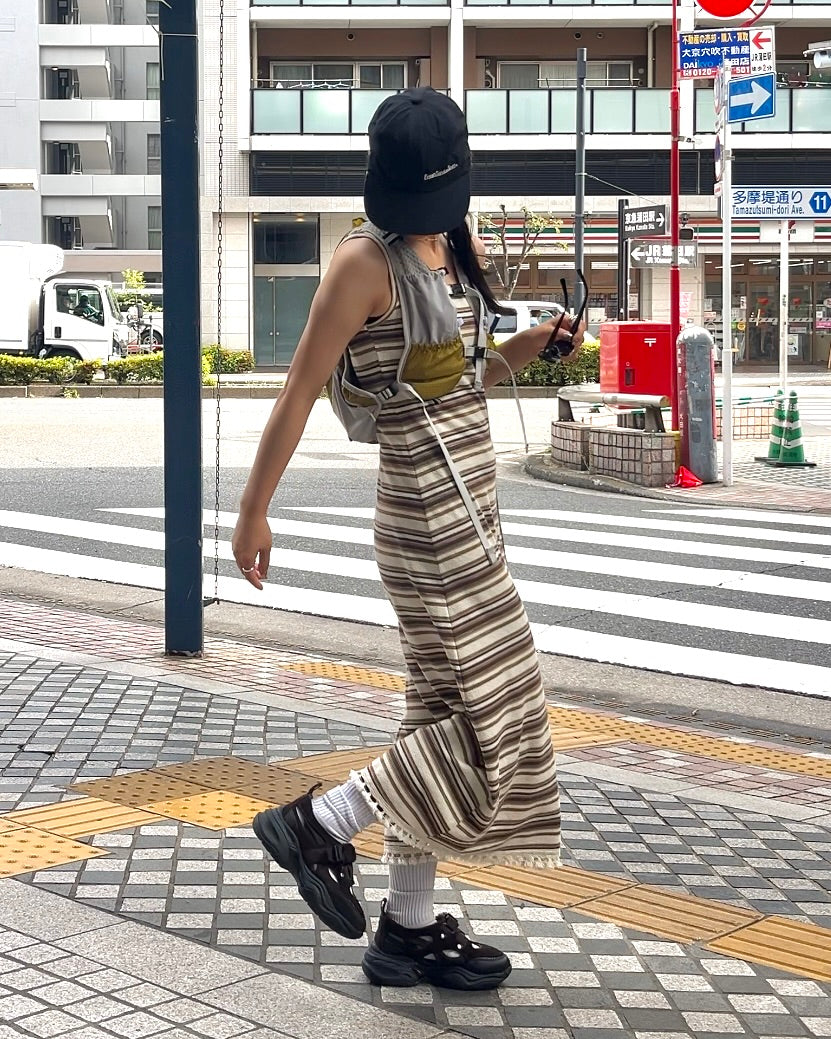 Border Fringe Onepiece