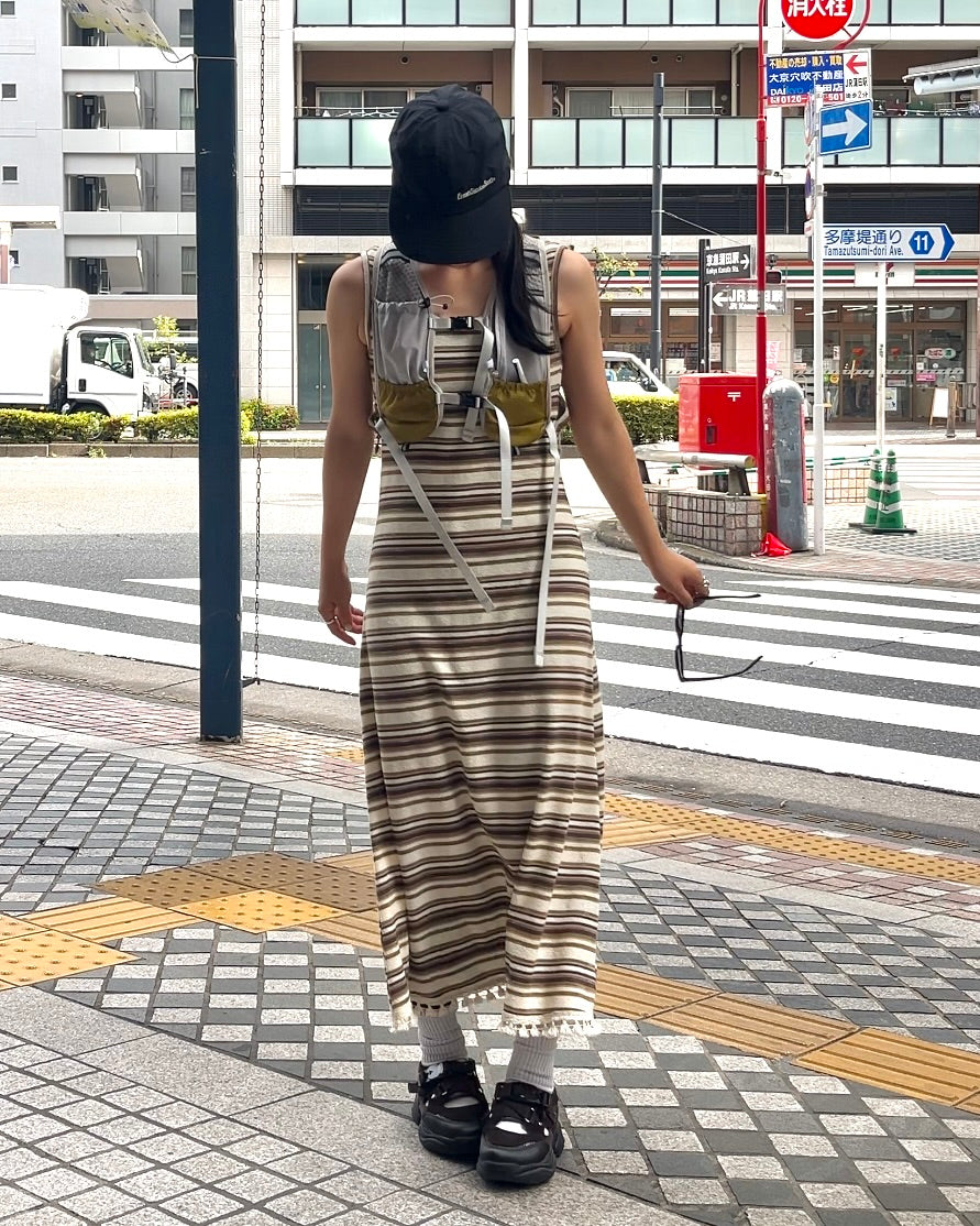 Border Fringe Onepiece
