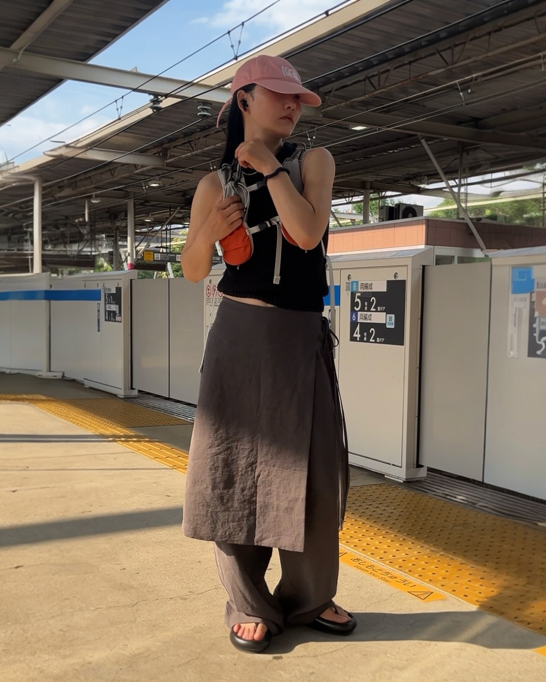 runner active vest orange