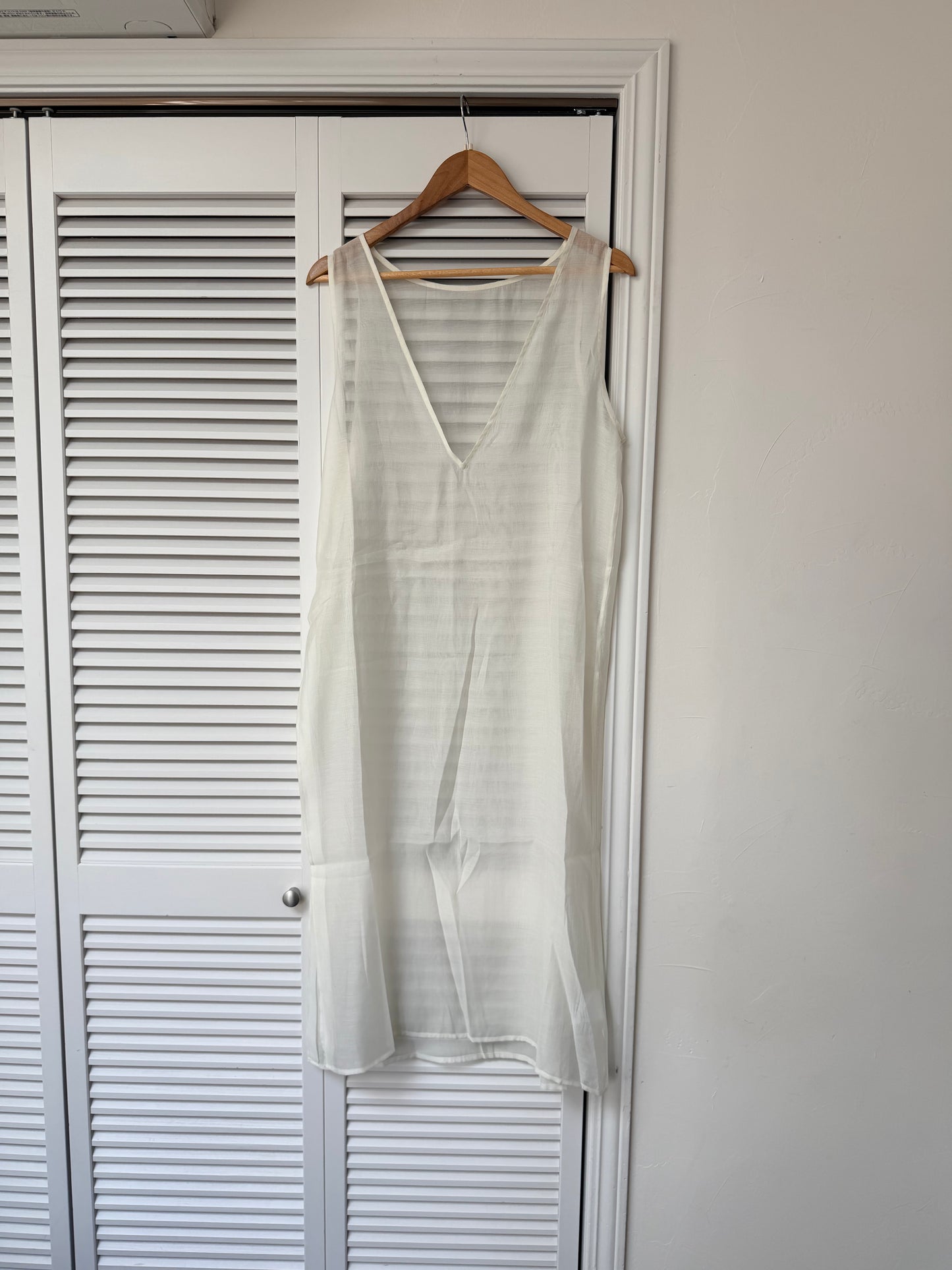 Tencel Sheer Drape Dress