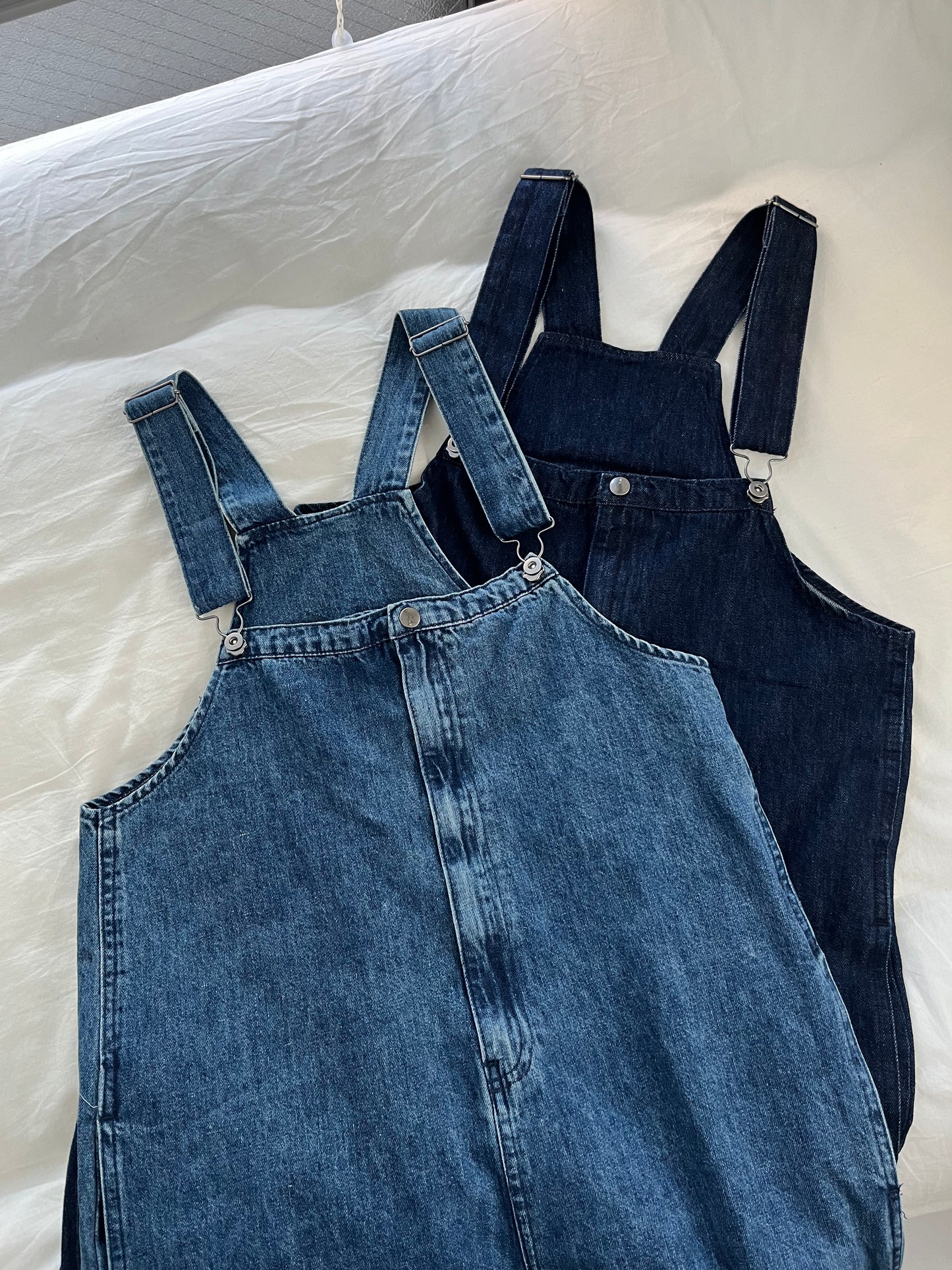 Loose Zip Overall Blue