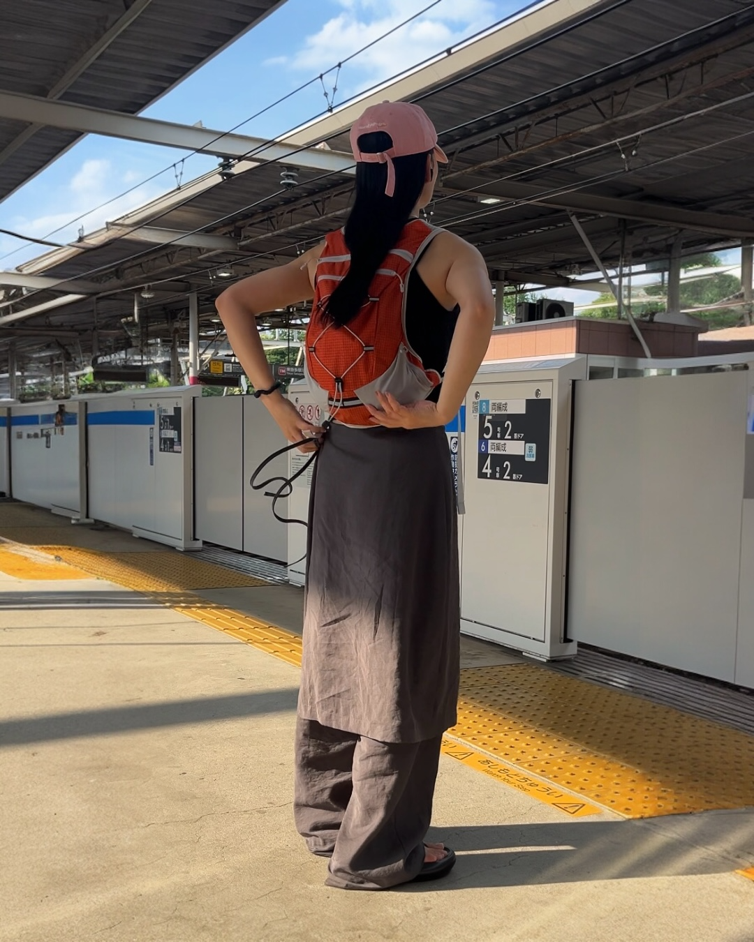 runner active vest orange