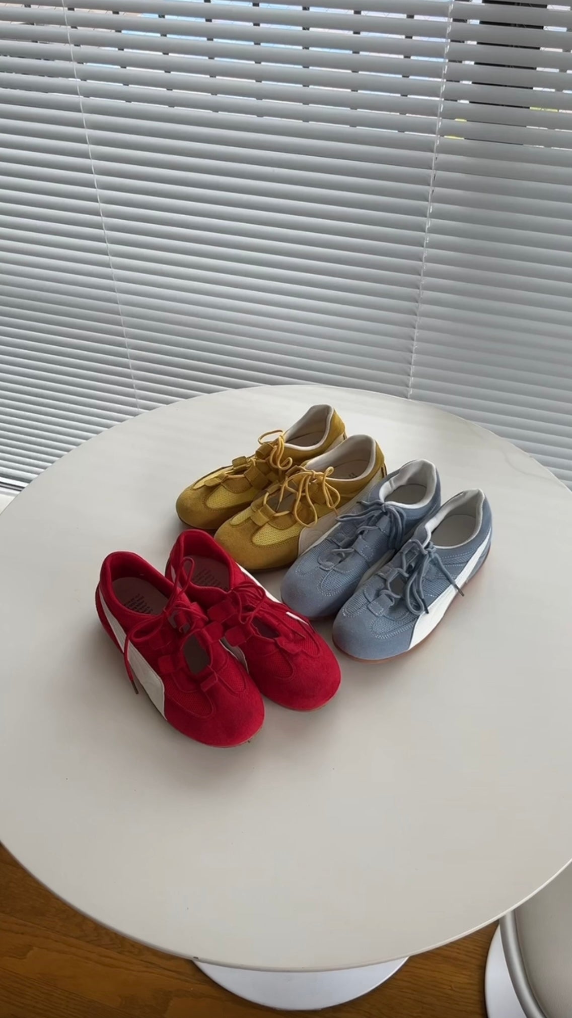 Ballet Line Sneakers blue