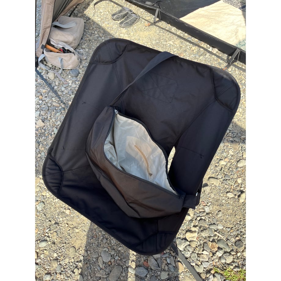 moon shoulder bag black