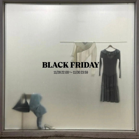 BLACK FRIDAY 開催のお知らせ