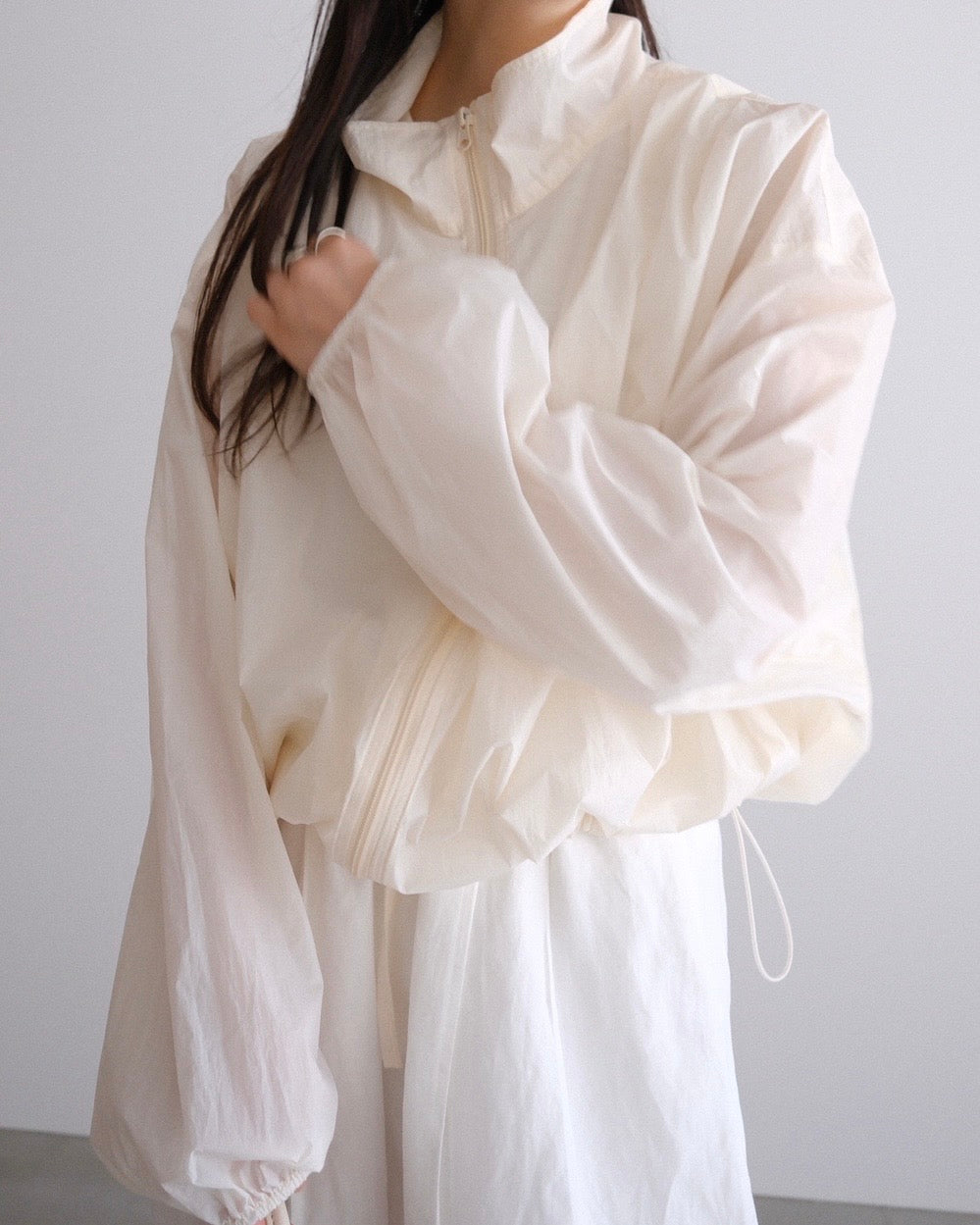 [8/6new]air balloon jacket ivory 8月中旬～下旬入荷