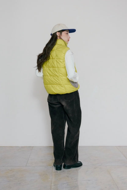 [10/22new] glossy padded vest YW