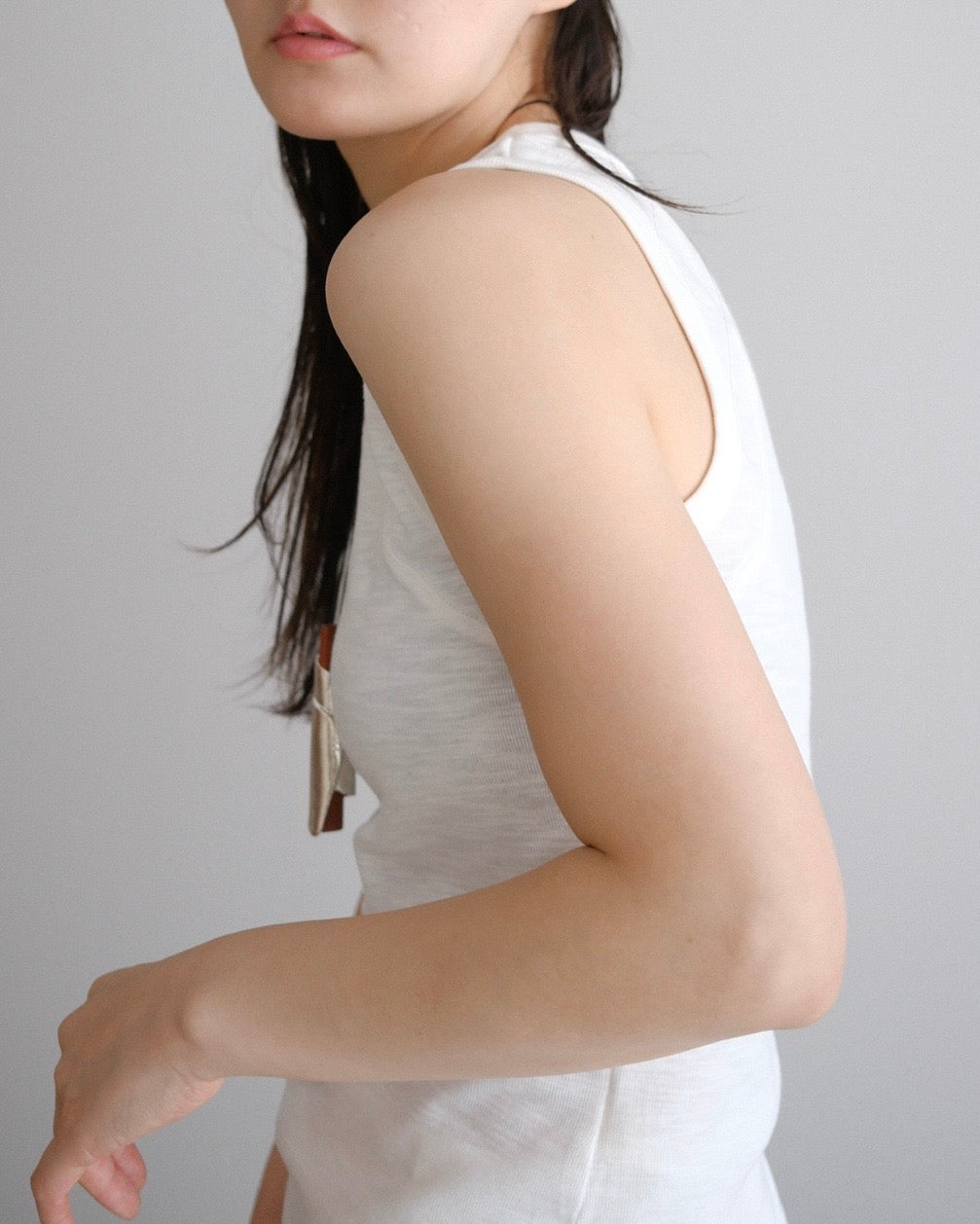 [7/16new]fat Tank Top white