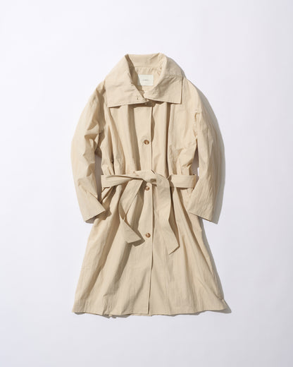 Cotton Nylon Soft Drape Coat