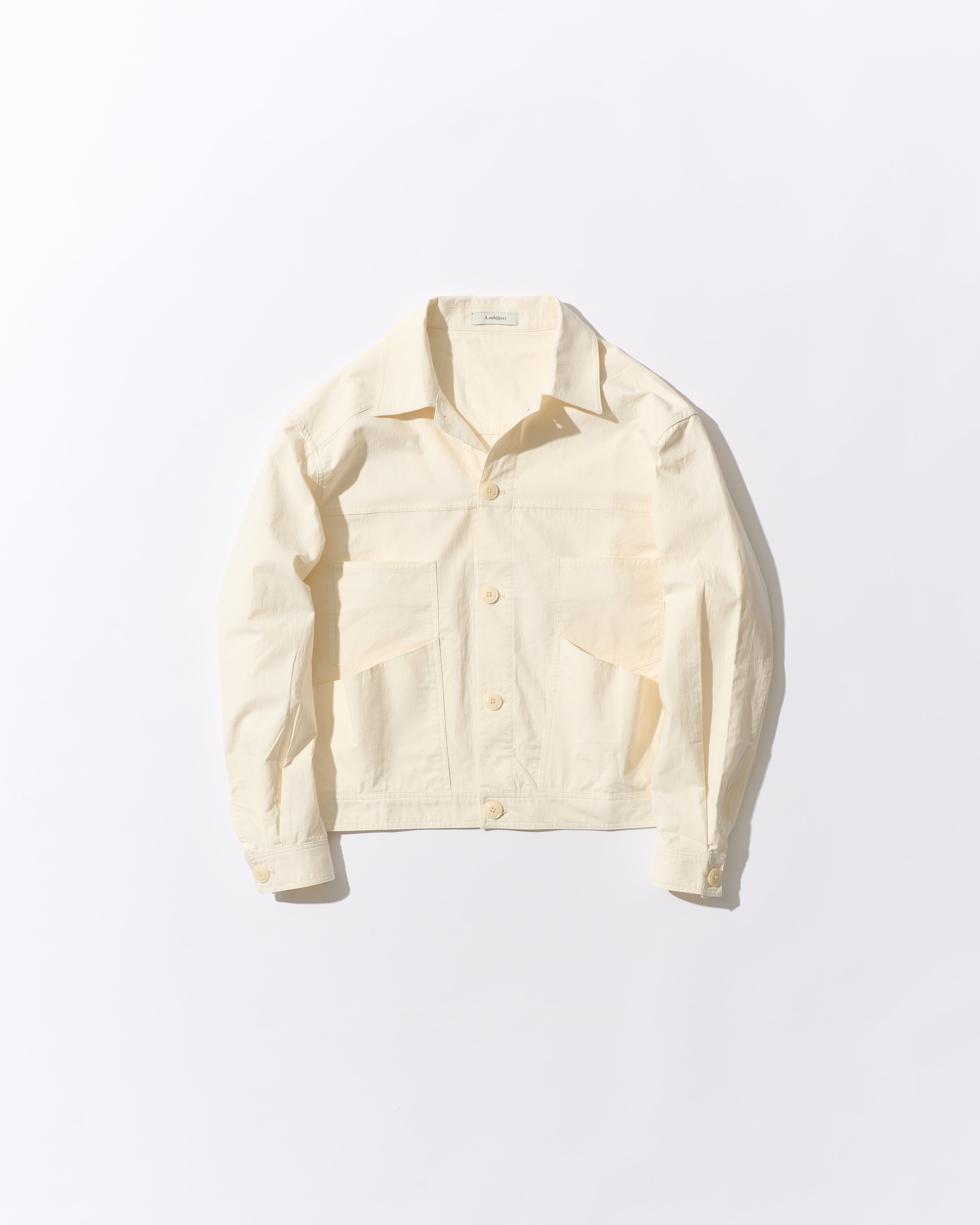 【A.subjjject】CottonNylonOverCollarJacket Reflective Freezer Jacket (8326L1) | Samco