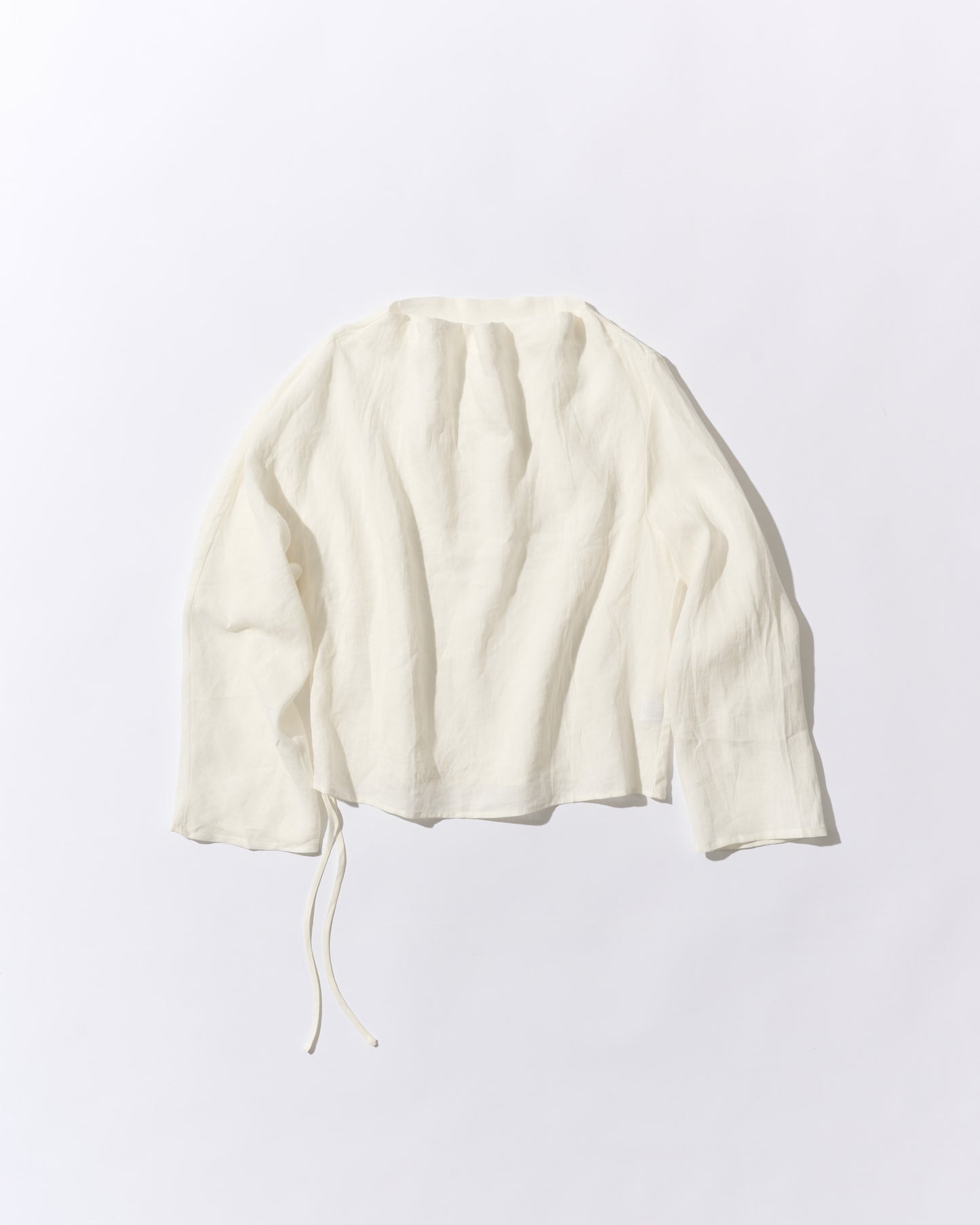 [4/23new]Linen Drape Airy Blouse