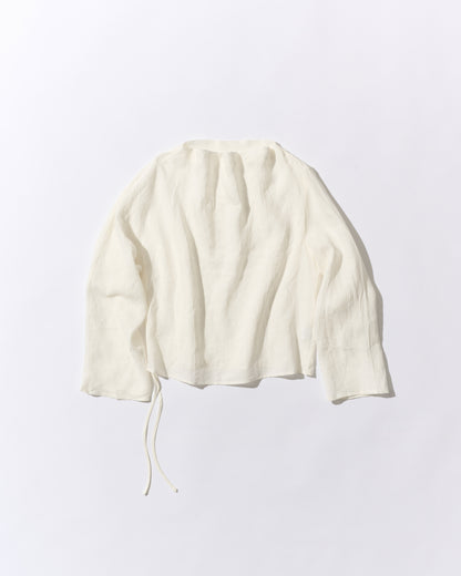 [4/23new]Linen Drape Airy Blouse