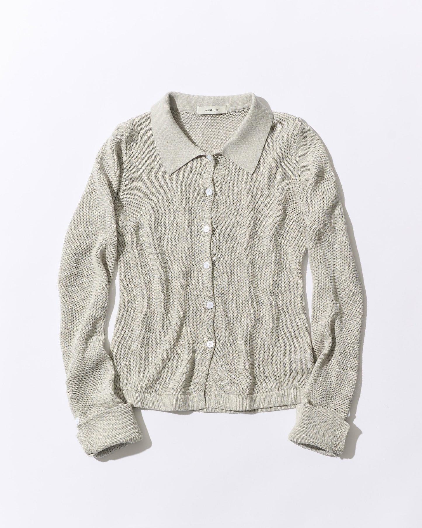 Loose Frame Cardigan gray