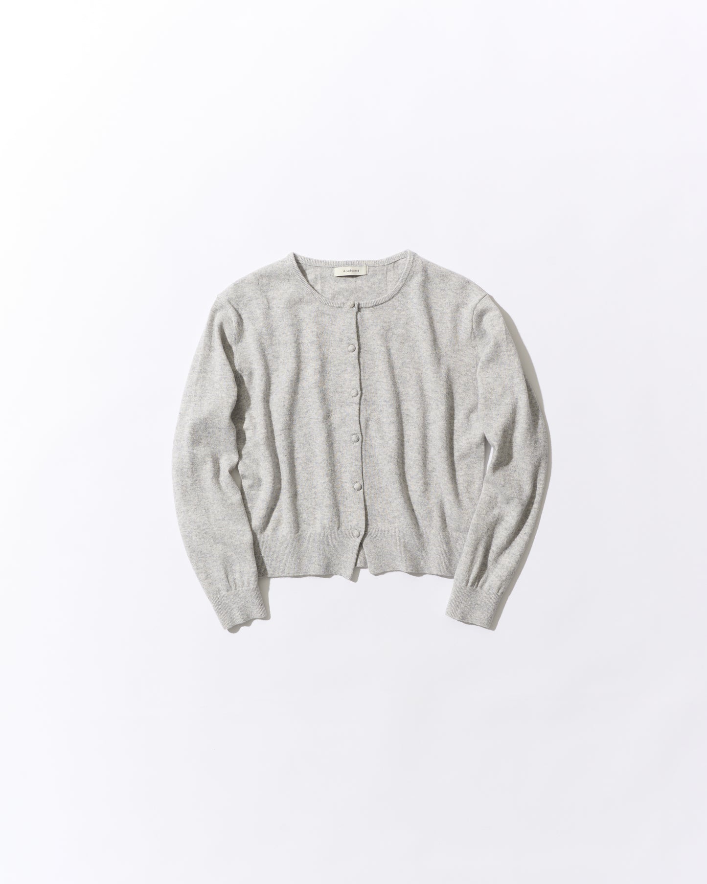 Linen Soft Compact Cardigan GRAY