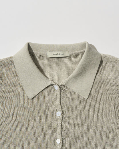Loose Frame Cardigan gray