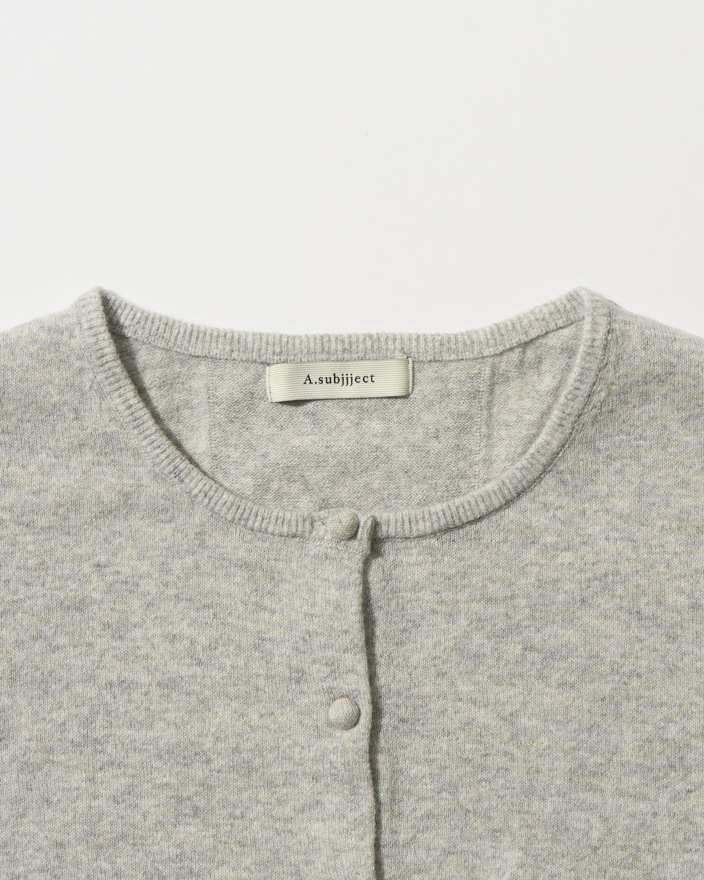 Linen Soft Compact Cardigan GRAY