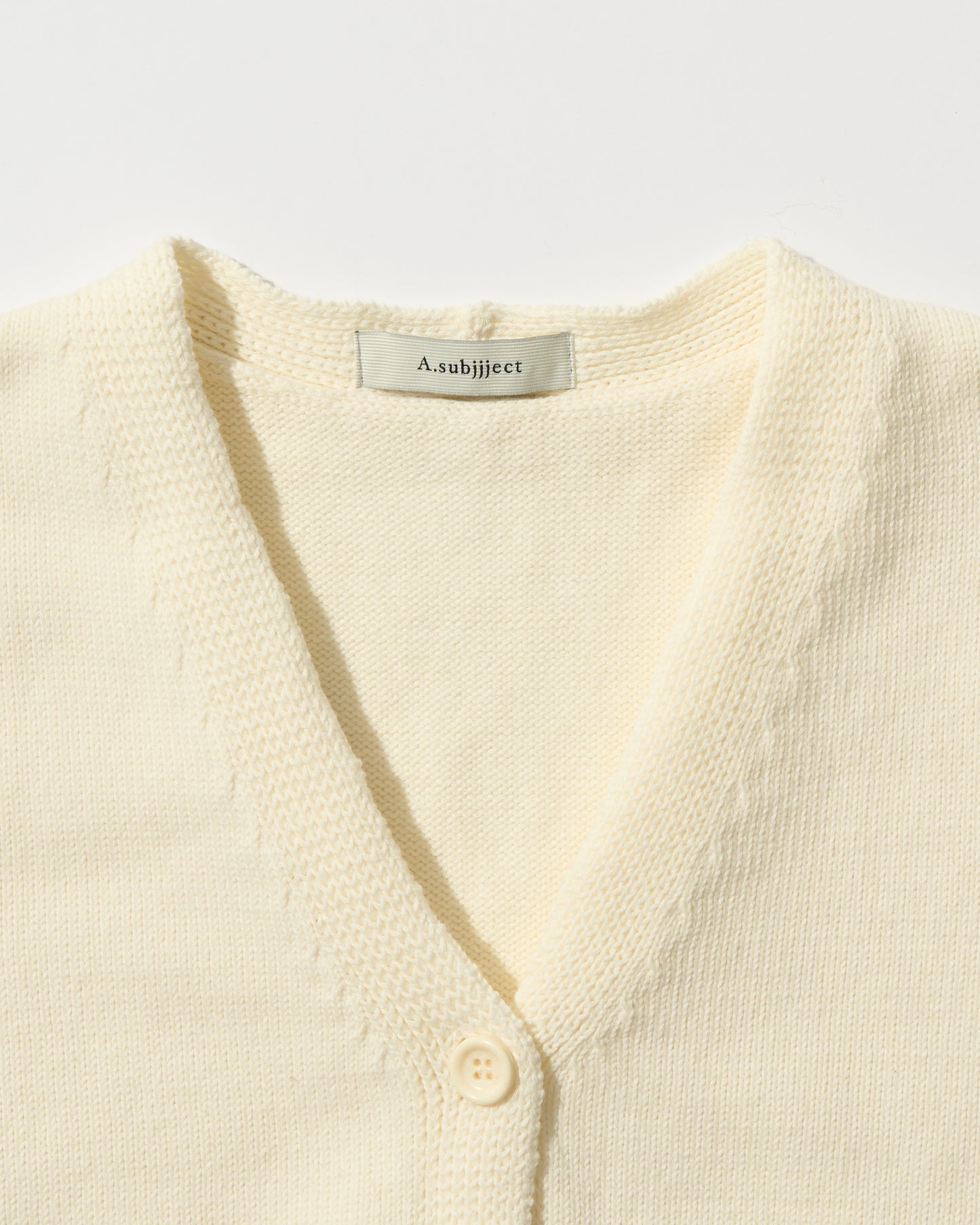 Cotton Easy Layer Vest white