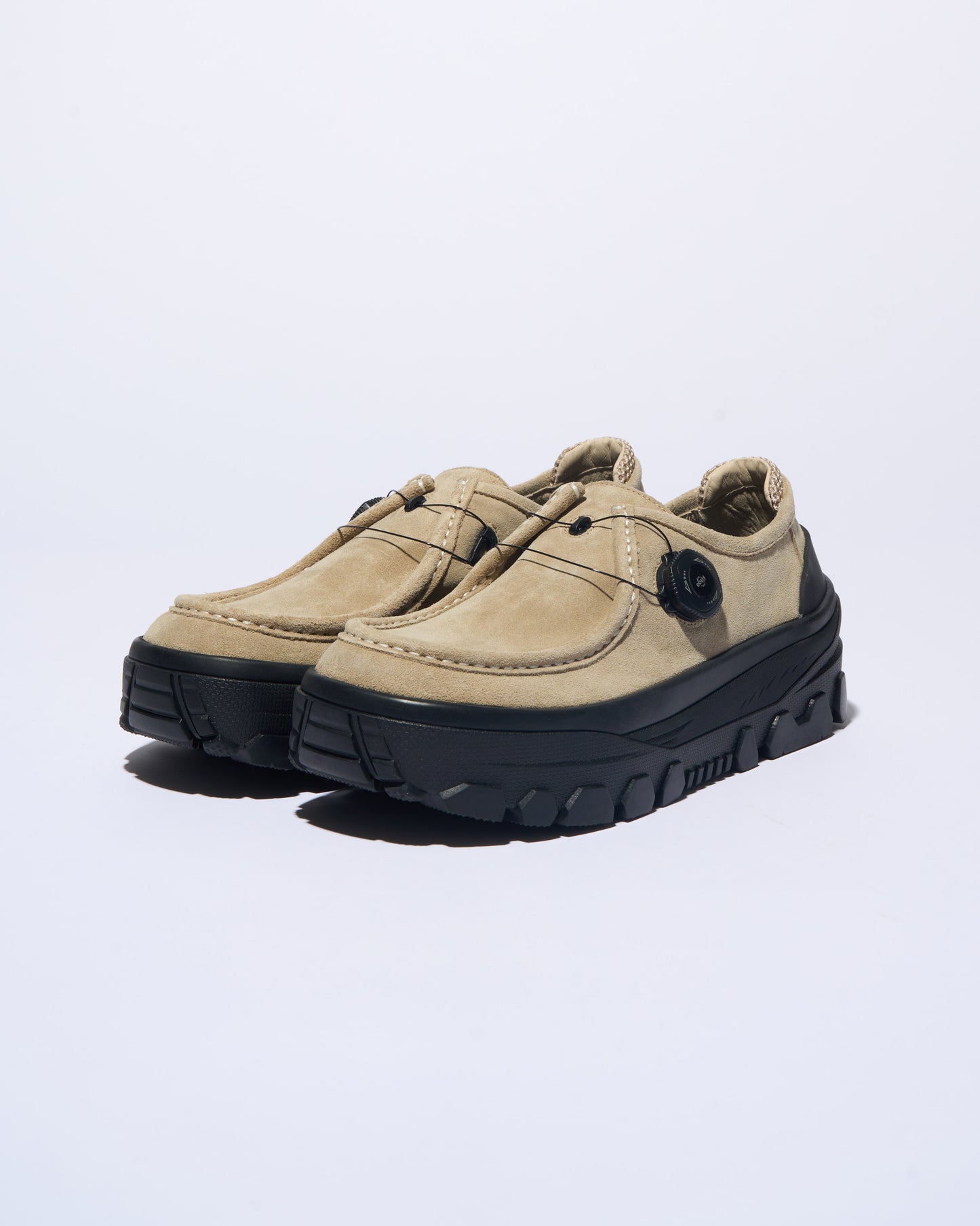 Suede Dial Leather Shoes 4月下旬入荷
