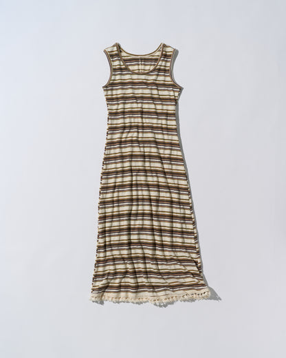 [7/31new]Border Fringe Onepiece