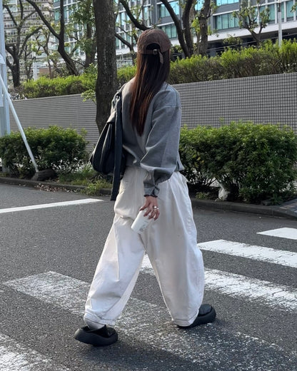 2way croissant shoulder bag black