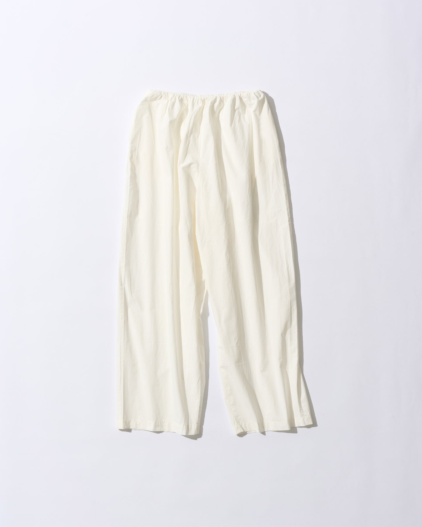 [5/10restock]Easy Form Pants  white 5月中旬入荷分