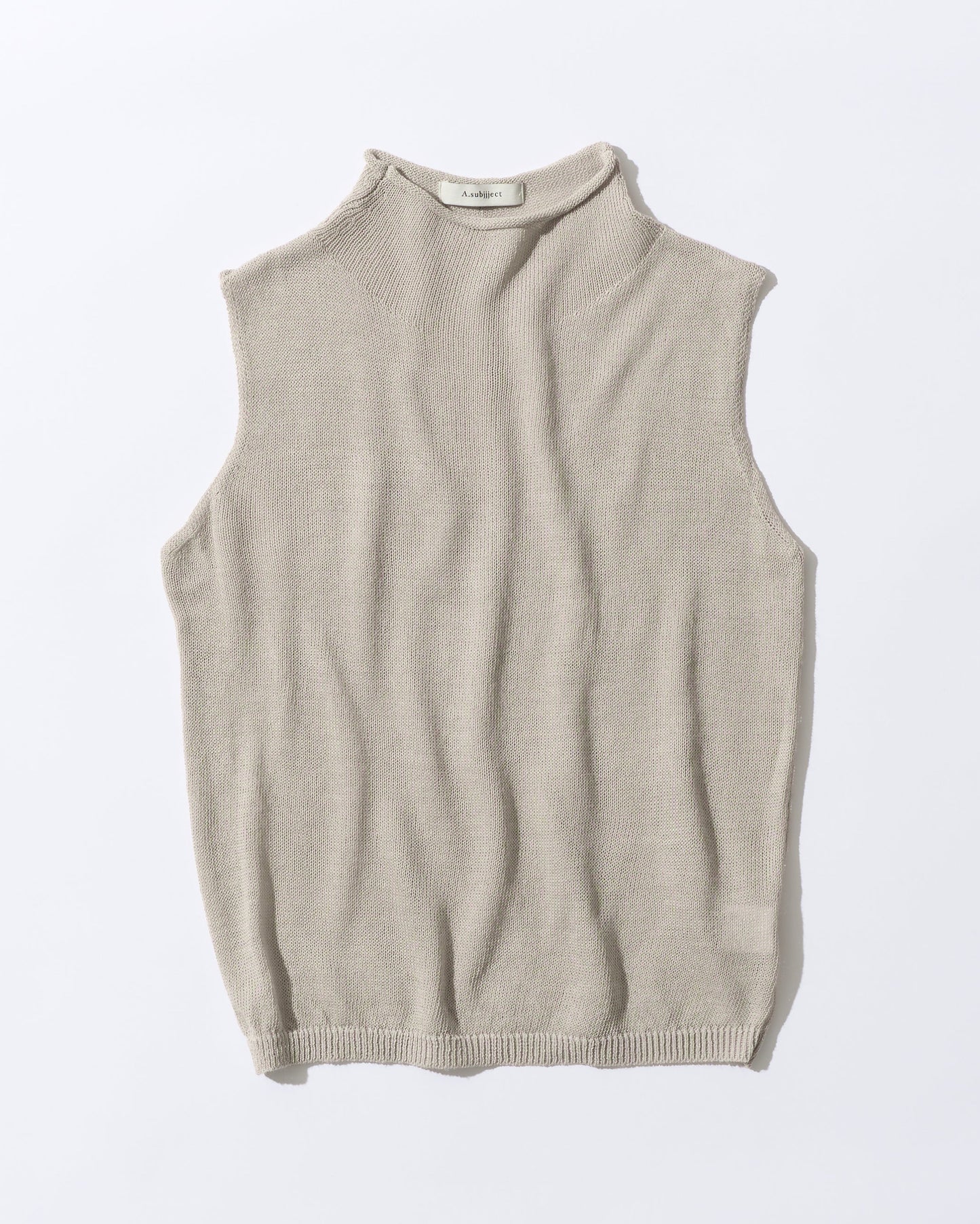 [6/4new]Dry Touch Knit beige　