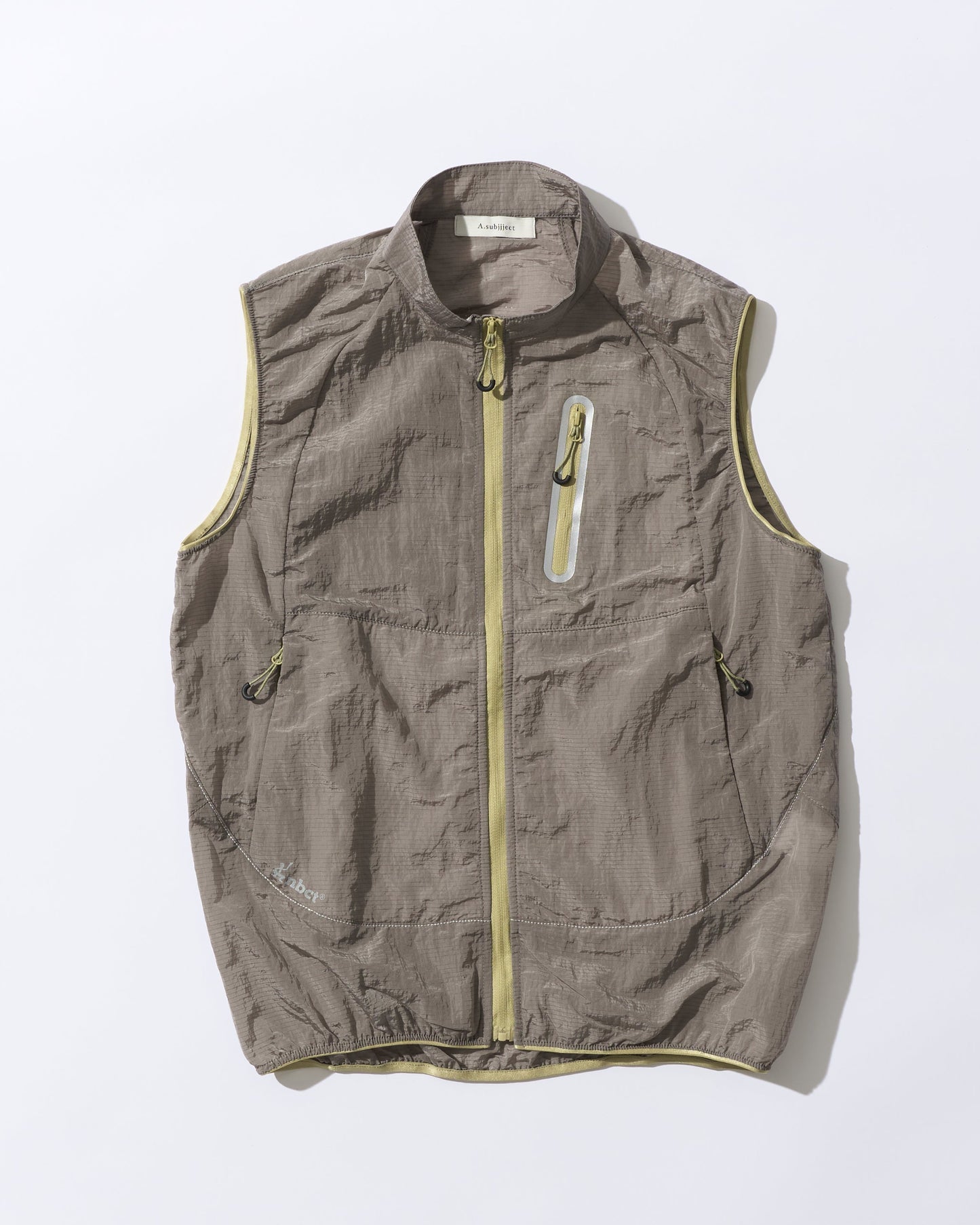 [6/18 new]Tech Light Zip Vest gray