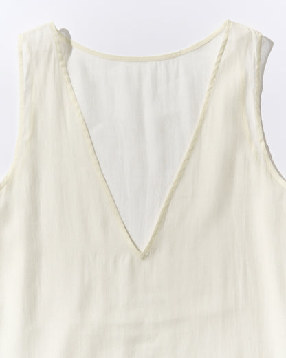 [6/11new]Tencel Sheer Drape Dress