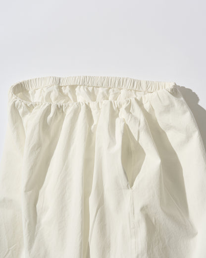 [5/10restock]Easy Form Pants  white 5月中旬入荷分