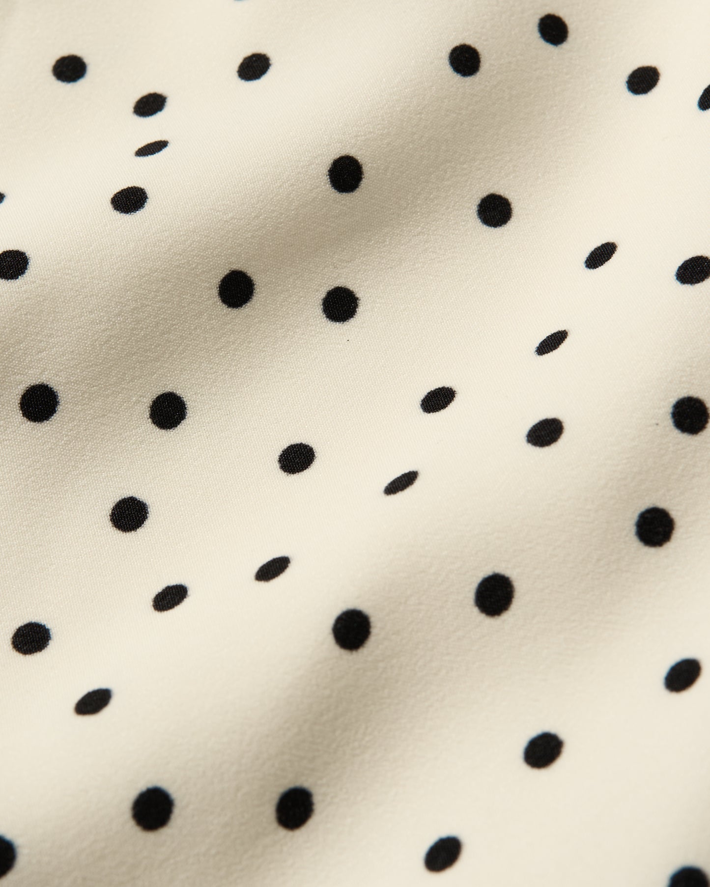 [6/18new]Fluid Dot Skirt white