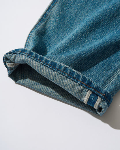 [4/23new]Cotton Blend Straight Denim