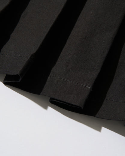 [6/11new]Cotton Pleated Wrap Skirt