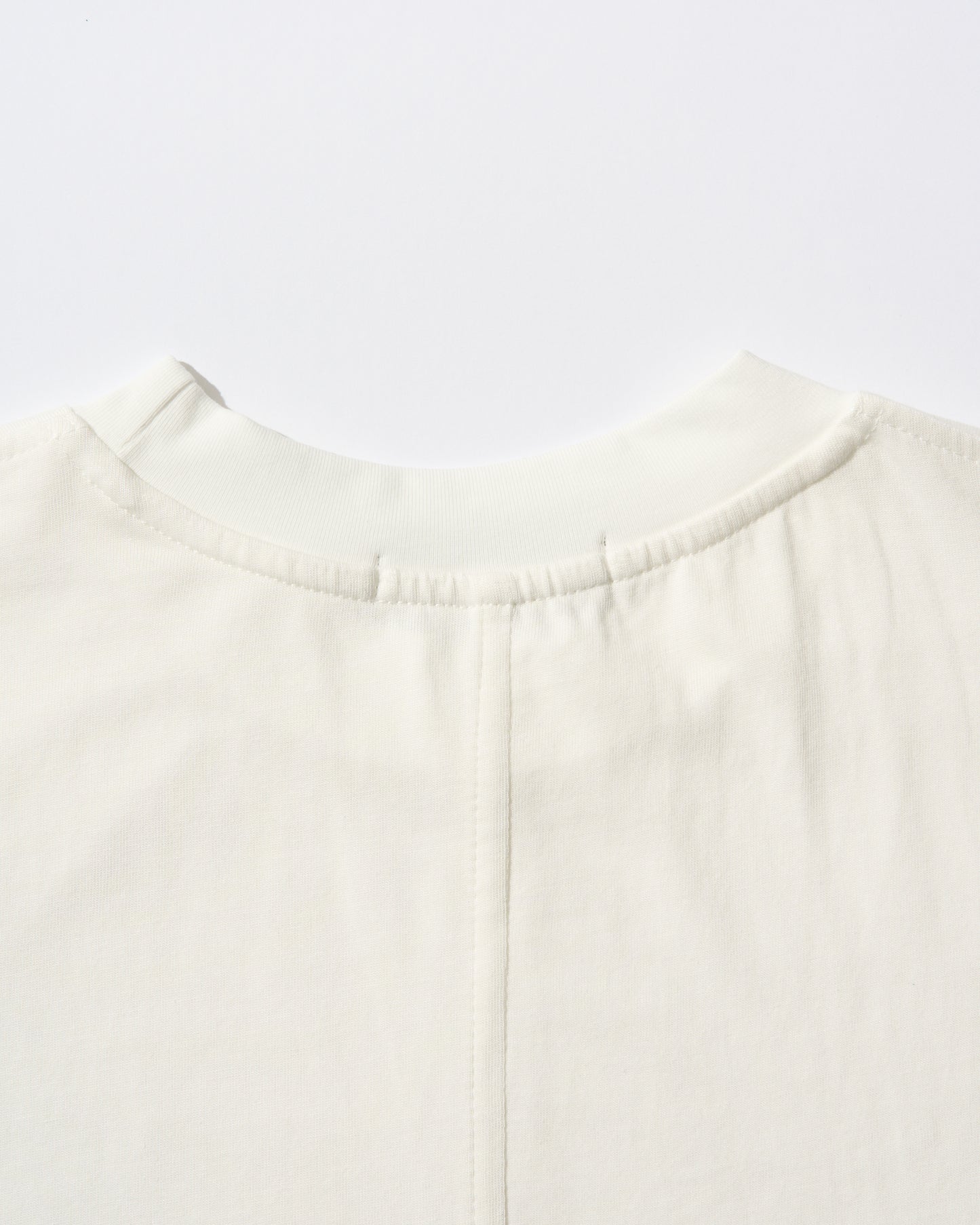 [5/21new]Cutoff Linen Tee  white  6月上旬〜下旬入荷