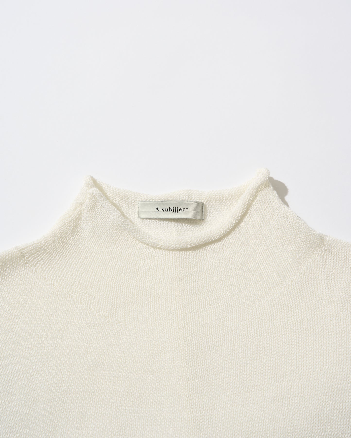 [6/4new]Dry Touch Knit white