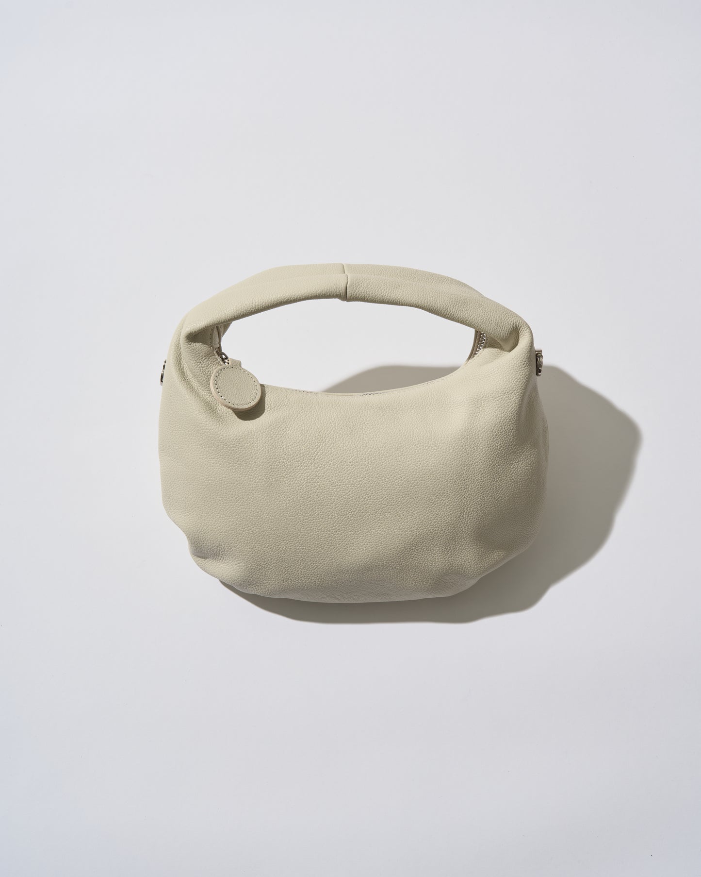 [5/21new]Round Curve Leather Bag white 6月上旬〜下旬入荷