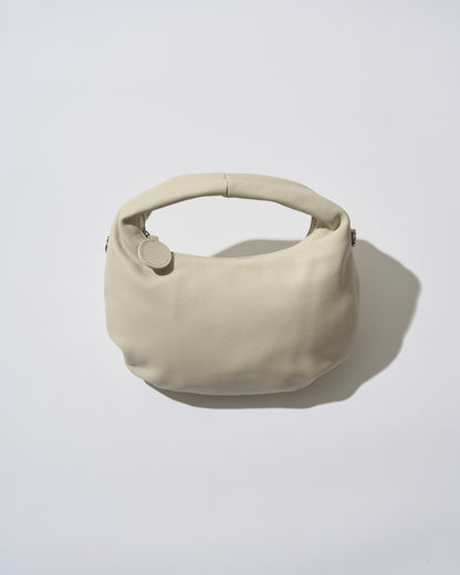 [5/21new]Round Curve Leather Bag white 6月上旬〜下旬入荷