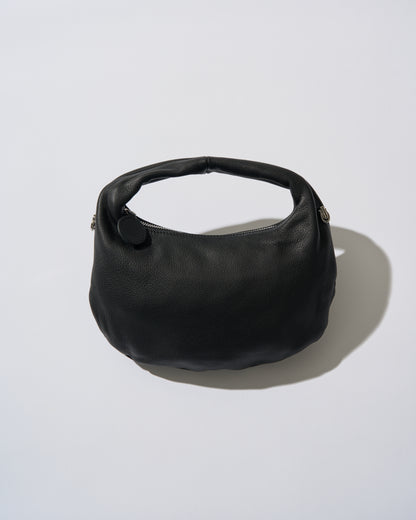 [5/21new]Round Curve Leather Bag black  6月上旬〜下旬入荷