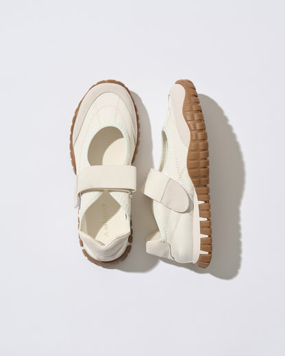 ［6/11new］Belt Fit Shoes white