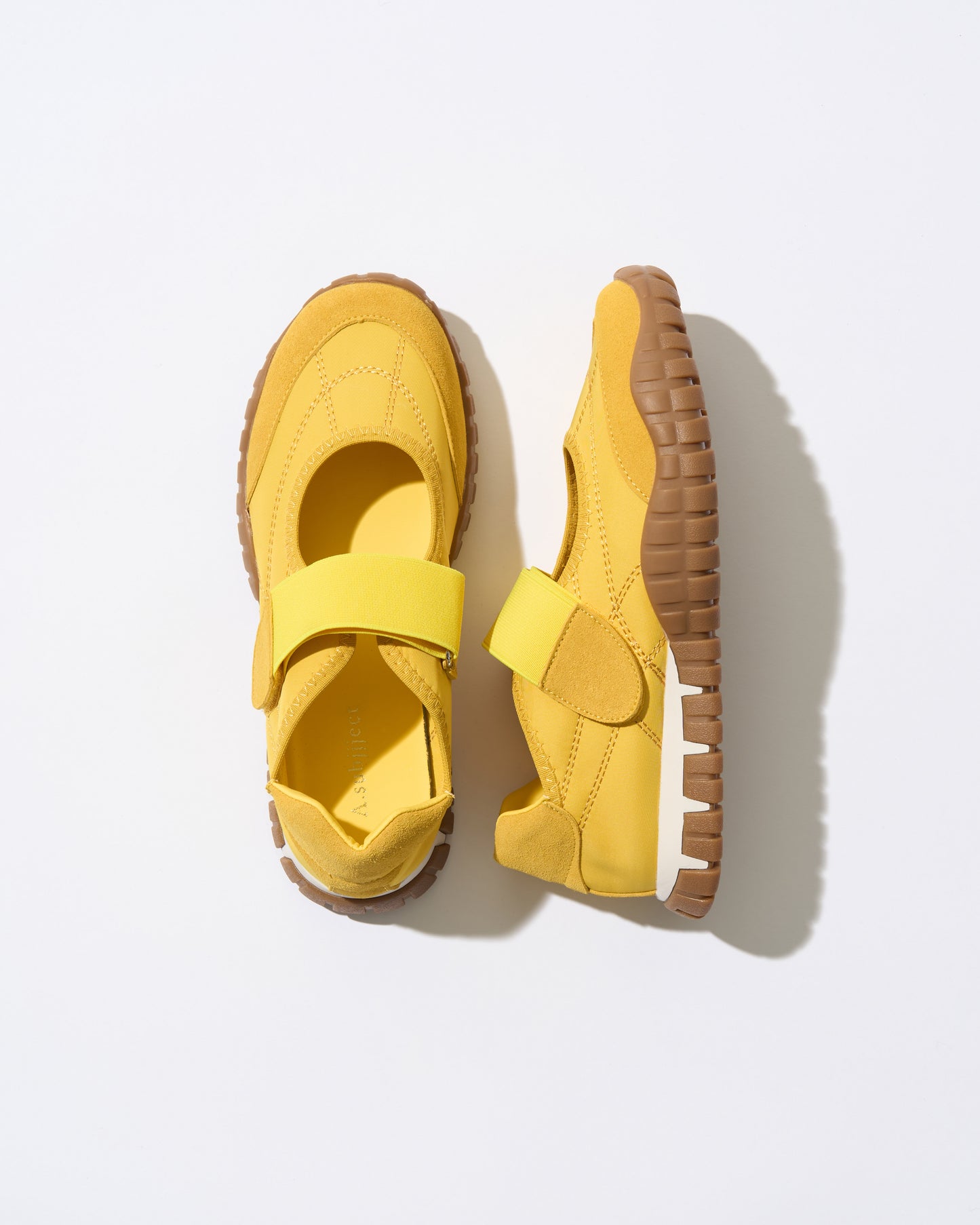 ［6/11new］Belt Fit Shoes yellow