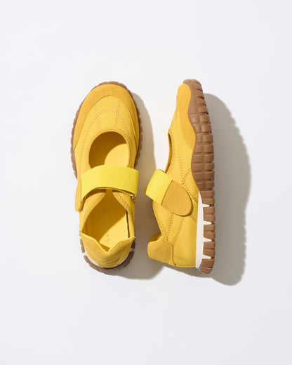 ［6/11new］Belt Fit Shoes yellow