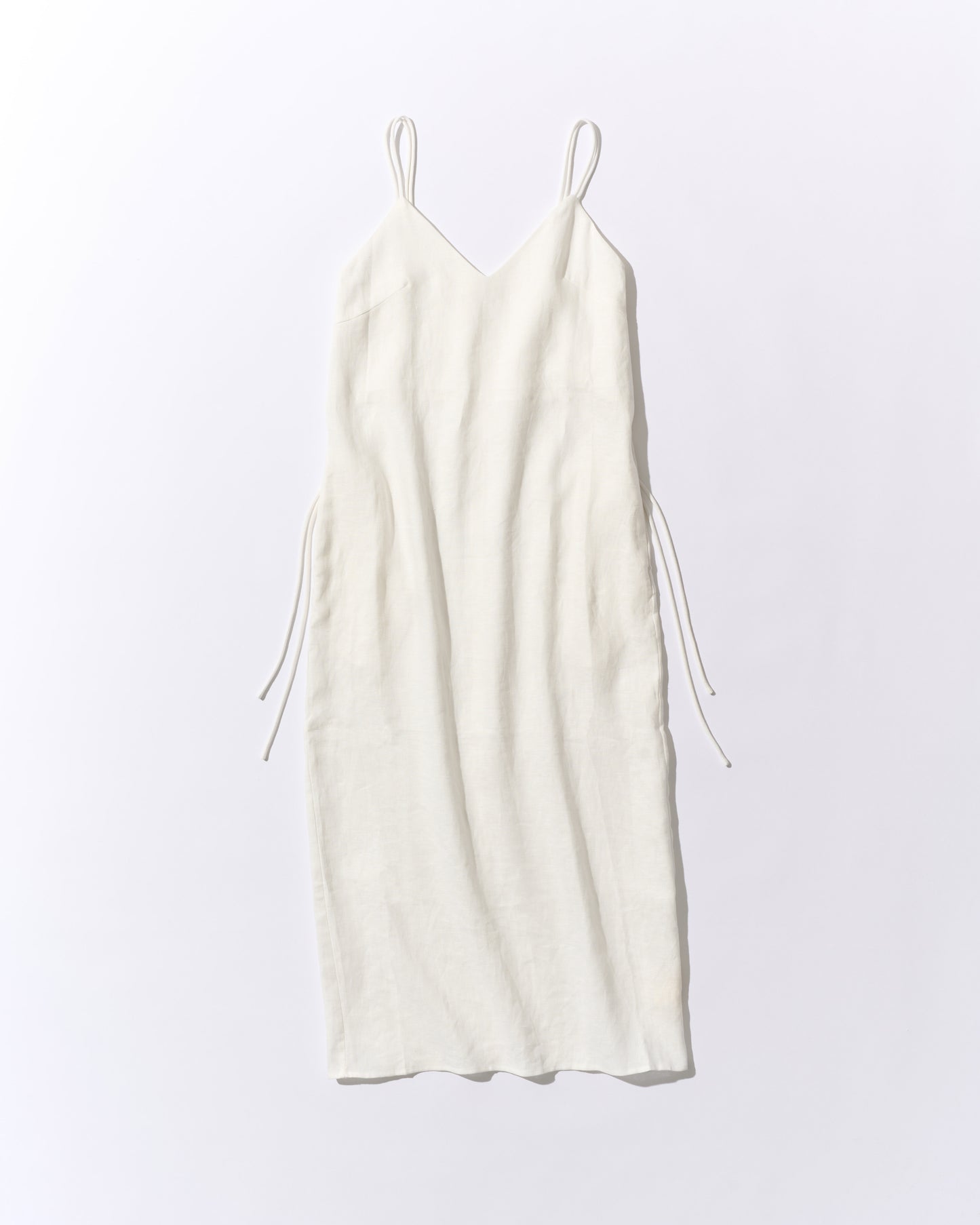 [7/2new]linen loop onepiece white
